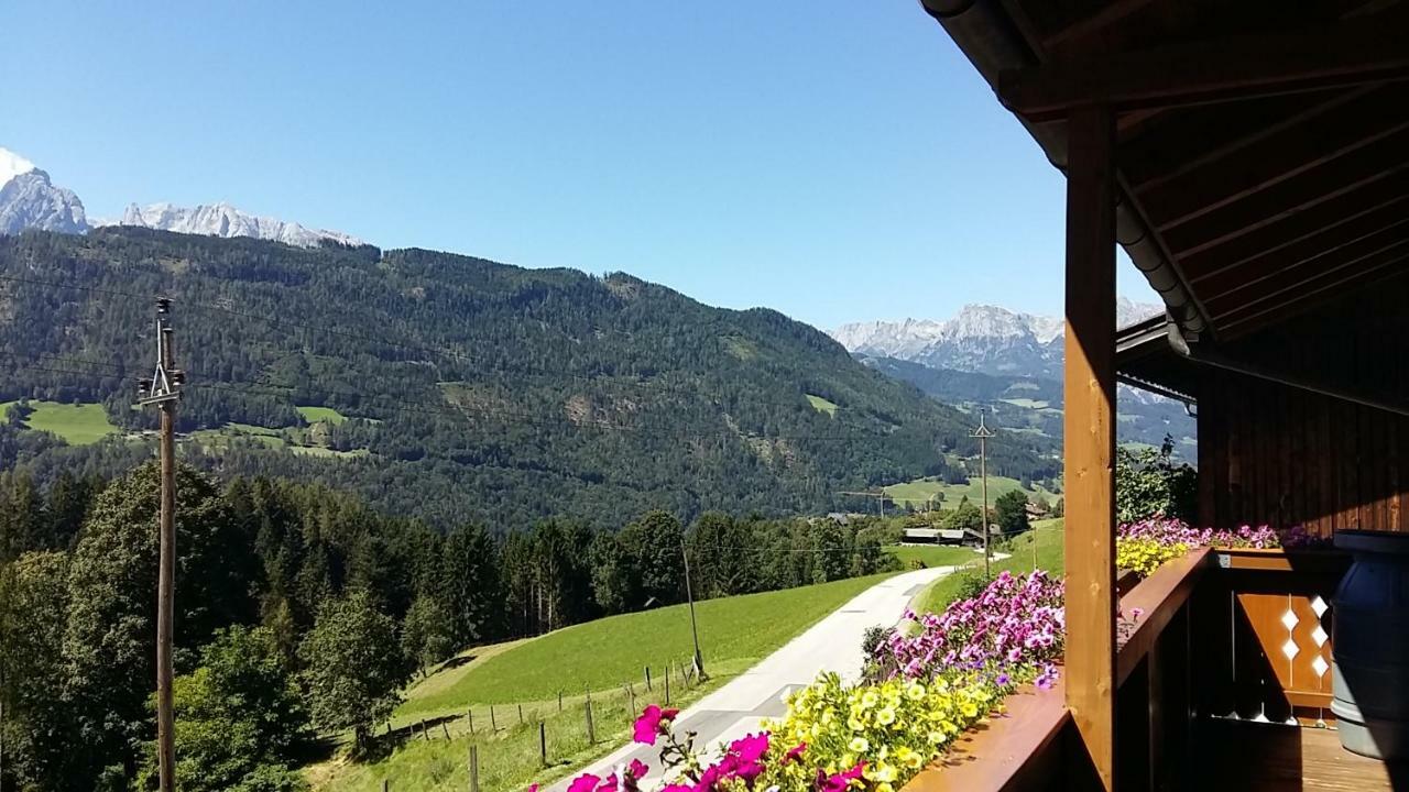 Ferienwohnungen Wimmer บิชชอฟส์โฮเฟน ภายนอก รูปภาพ